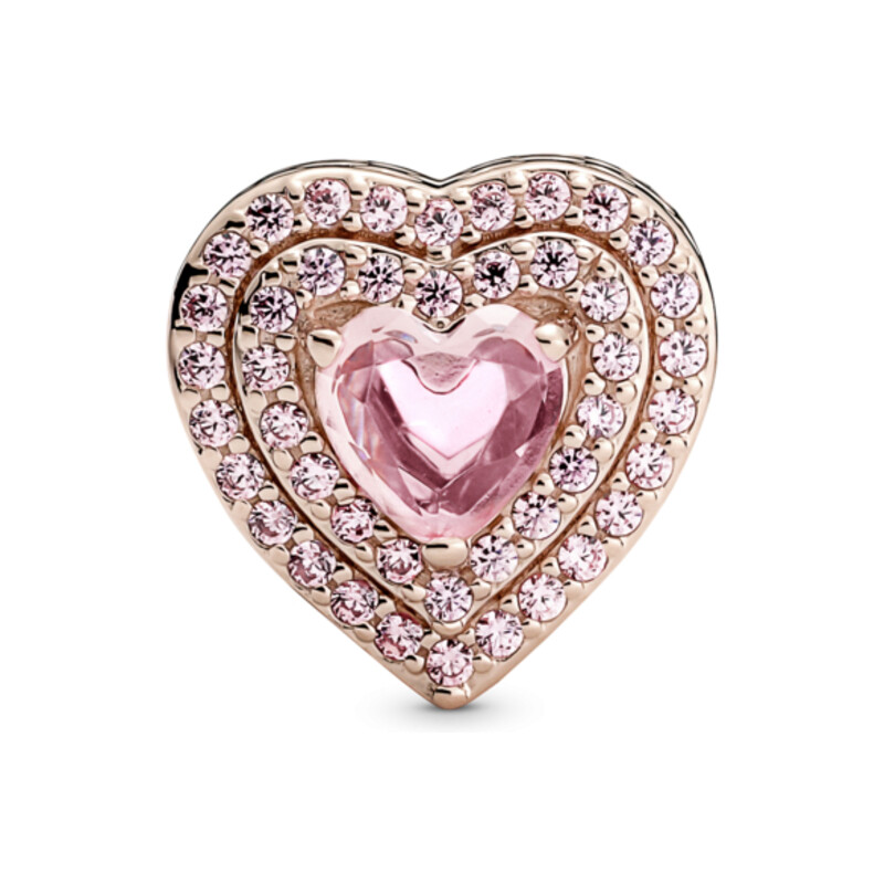 Charms Pandora Lśniące wypukłe serce PE 789218C01