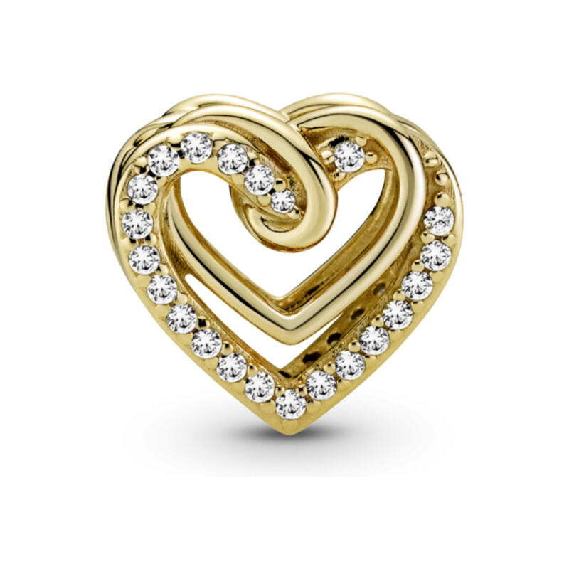 Charms Pandora Lśniące złączone serca  PE 769270C01