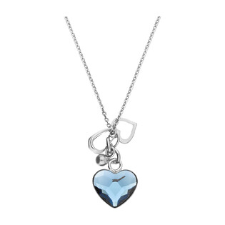 Naszyjnik srebrny SPARK z niebieskim kryształem Swarovski CMIX2808DB próba 925