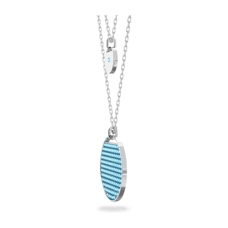 Naszyjnik GINGER: PEND 2 AQUA/RHS S1 5642942
