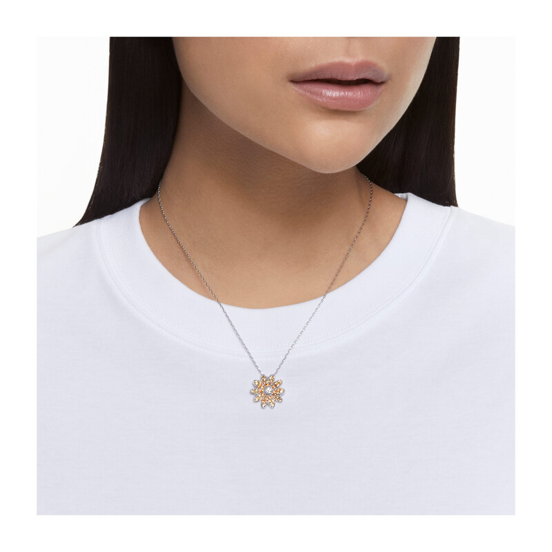 Wisiorek Eternal Flower Kwiat, Różnokolorowy Swarovski S1 5642867