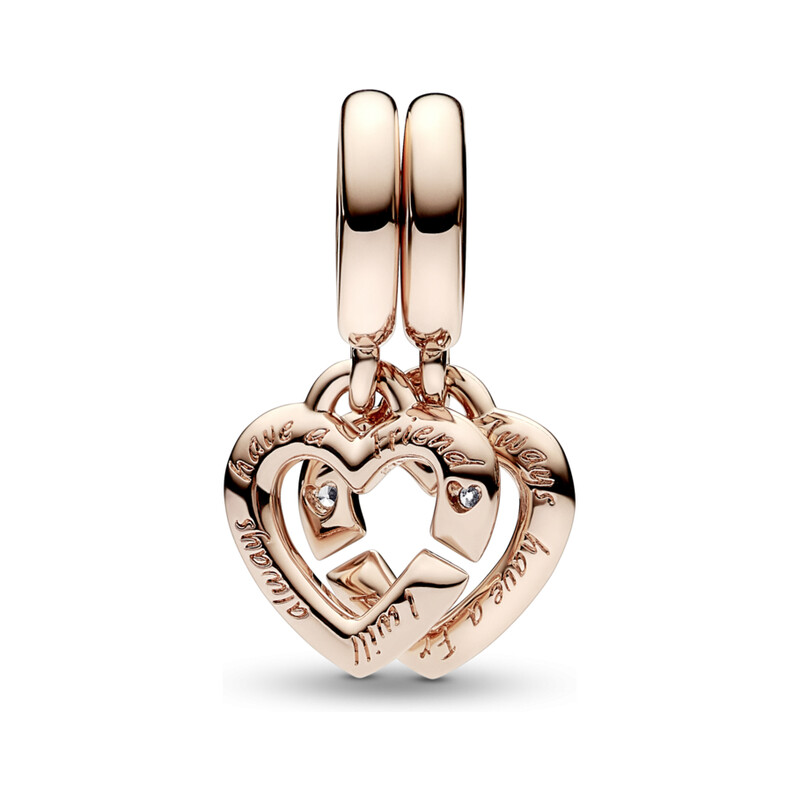 Charms-zawieszka Złączone serca sióstr Pandora 789538C01