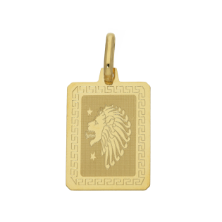 Złoty Znak Zodiaku Lew pr. 585 - JubilerSezam.pl