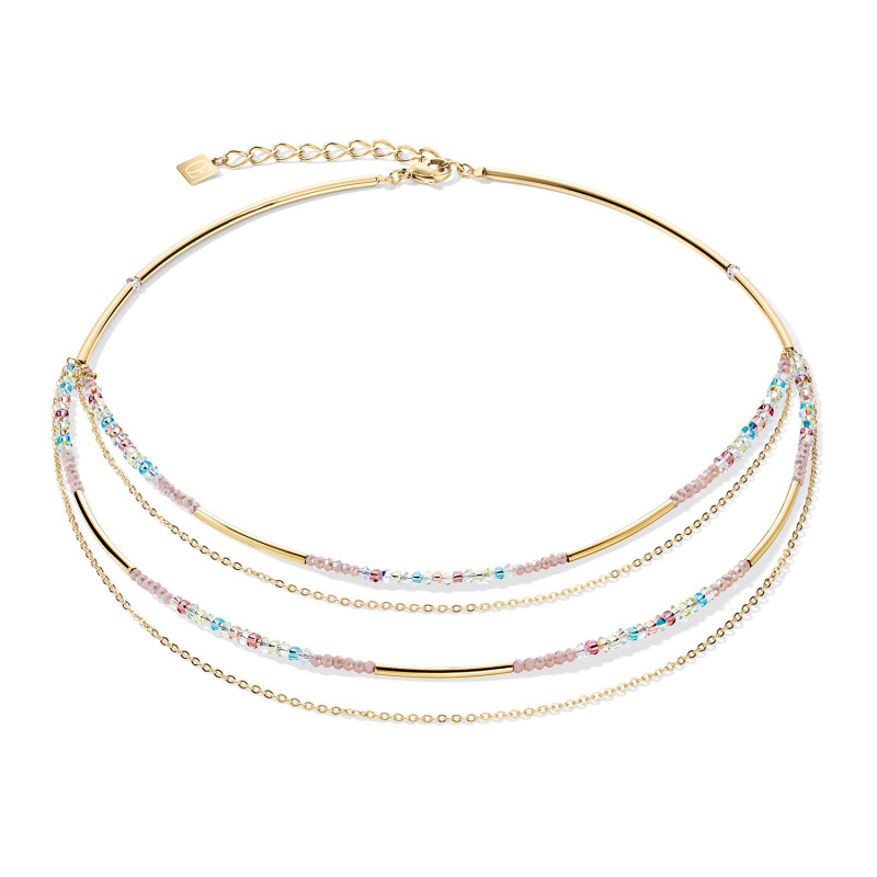 Naszyjnik Coeur de Lion Multicolor - Stal Szlachetna - JubilerSezam.pl