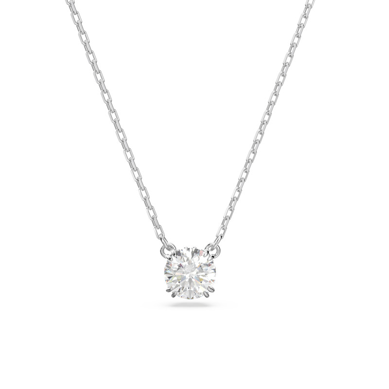 Naszyjnik Swarovski Constella Biały Rodowany - JubilerSezam.pl