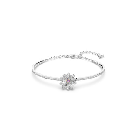 Bransoletka Eternal Flower Różowa z Kryształami - JubilerSezam.pl