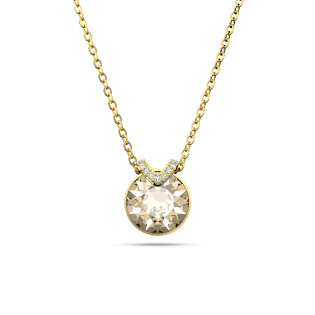 Złoty Naszyjnik Bella Swarovski - JubilerSezam.pl