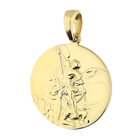 Złoty Medalik Archanioł w Kole pr. 585 - JubilerSezam.pl