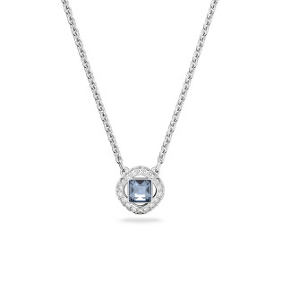 Niebieski Naszyjnik Swarovski Angelic Square 5662142 - JubilerSezam.pl