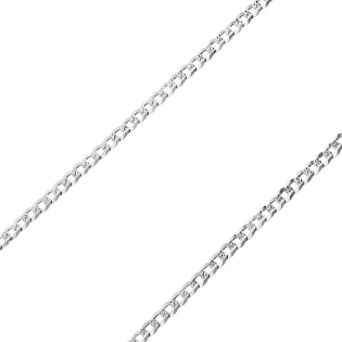 Srebrny łańcuszek pancerka pr. 925 - JubilerSezam.pl