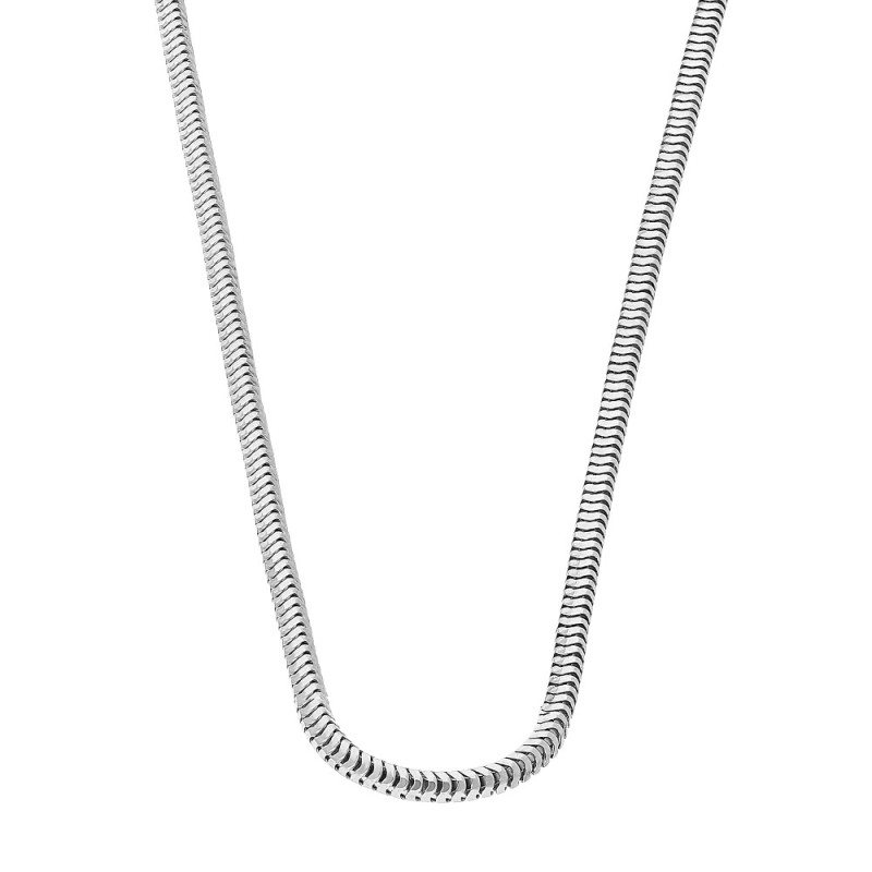 Srebrny łańcuszek snake pr. 925 - JubilerSezam.pl