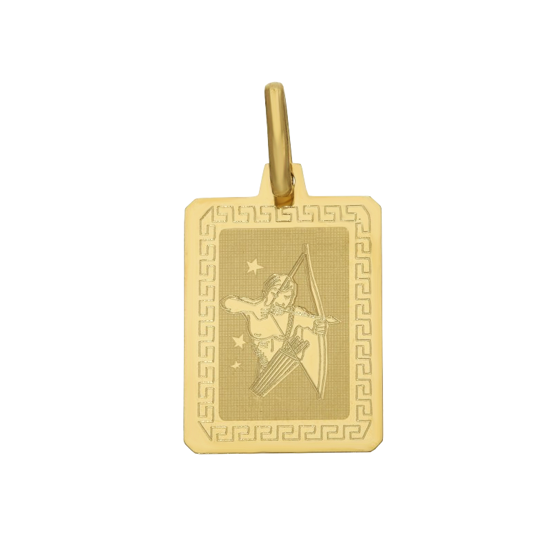 Złoty Znak Zodiaku Strzelec pr. 585 - JubilerSezam.pl