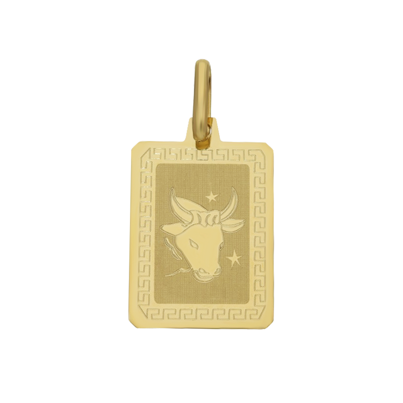 Złoty Zodiak Byk pr. 585 - Zawieszka znak zodiaku - JubilerSezam.pl