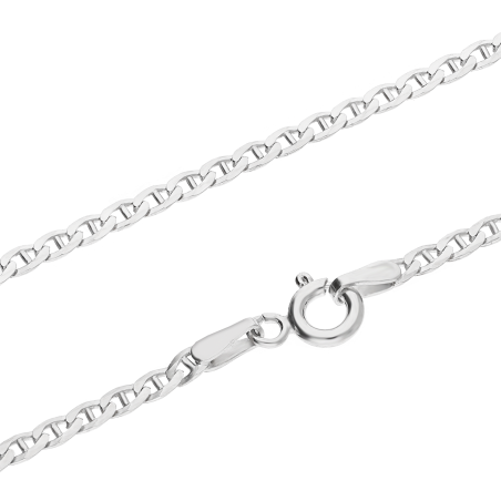 Srebrny łańcuszek Gucci pr. 925 - JubilerSezam.pl