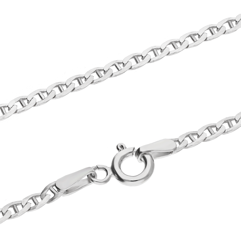 Srebrny łańcuszek Gucci pr. 925 - JubilerSezam.pl