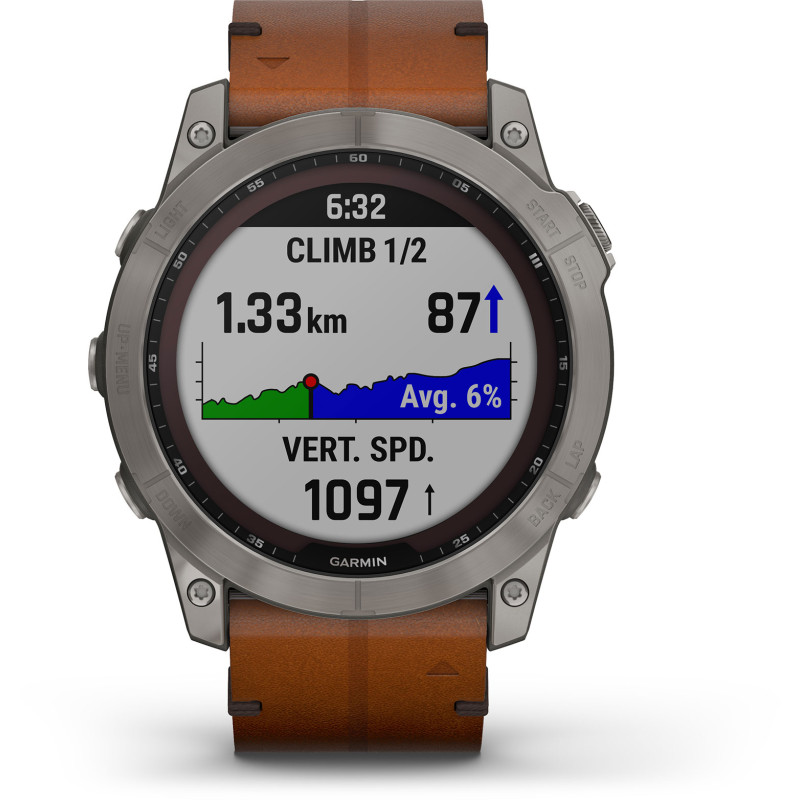 Zegarek męski Garmin Fenix 7x Sapphire Solar 010-02541-19