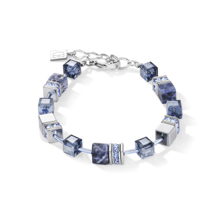 Bransoletka Coeur de Lion Blue - Sodalit, Hematyt, Kryształy - JubilerSezam.pl