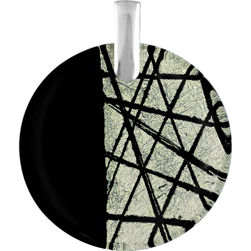 Srebrna Zawieszka Murano Grande KQ KA10-82 pr. 925 - JubilerSezam.pl