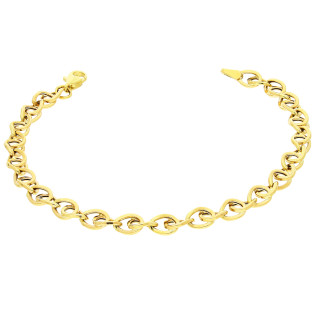 Złota Bransoletka Gucci Long pr. 585 - JubilerSezam.pl