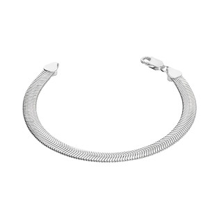 Bransoletka srebrna snake pr. 925 - JubilerSezam.pl