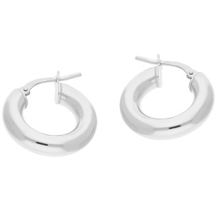 Srebrne kolczyki kółka 10mm pr. 925 - JubilerSezam.pl