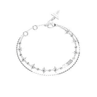 Bransoletka Guess srebrna z cyrkoniami JUBB03324JWRH - JubilerSezam.pl