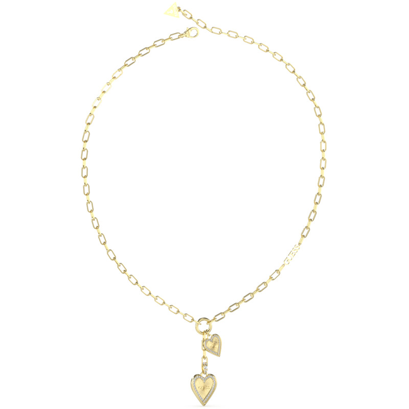 Złoty Naszyjnik Guess JUBN03234JWYG z Kryształami - JubilerSezam.pl