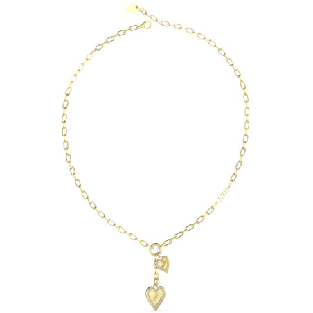 Złoty Naszyjnik Guess JUBN03234JWYG z Kryształami - JubilerSezam.pl