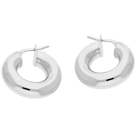 Srebrne kolczyki kółka 10mm pr. 925 - JubilerSezam.pl