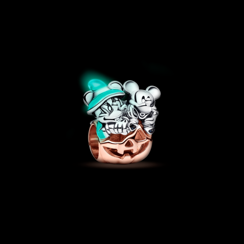 Charms Disney Myszka Miki i Minnie Dynia Halloween - JubilerSezam.pl