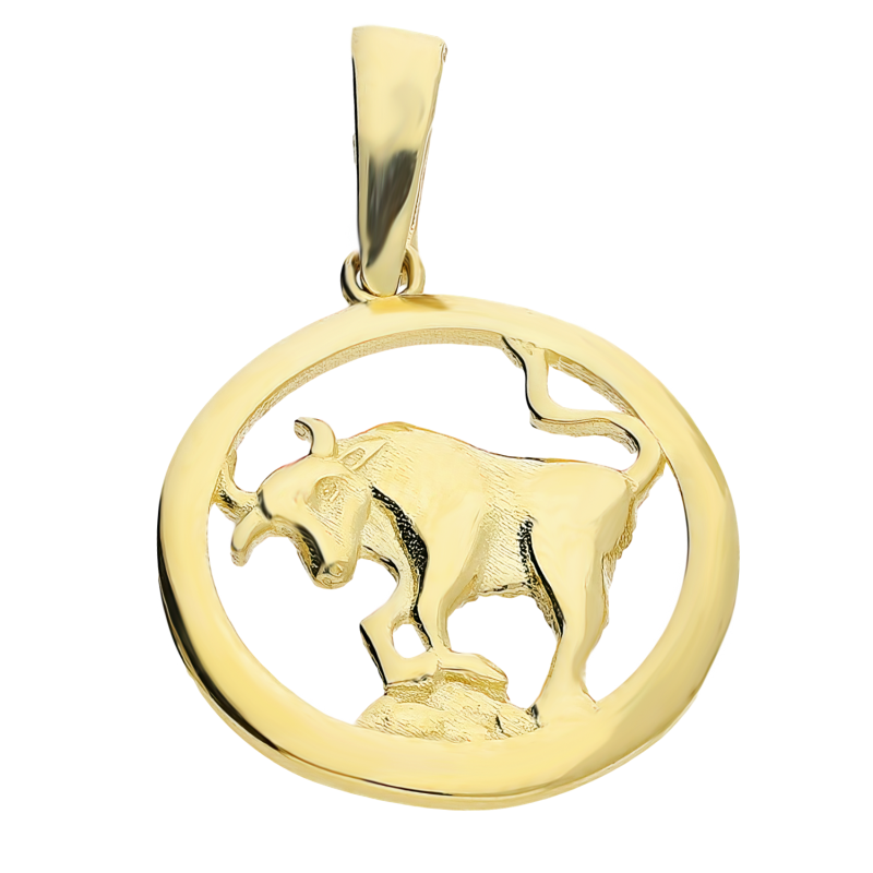 Złoty Znak Zodiaku Byk pr. 375 - JubilerSezam.pl