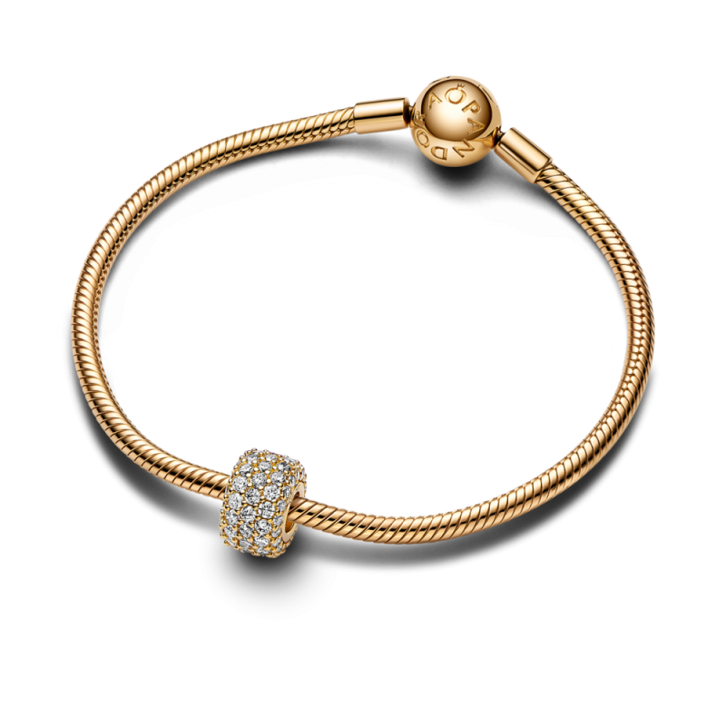 Charms Pandora wysadzany lśniącymi kamieniami 762820C01