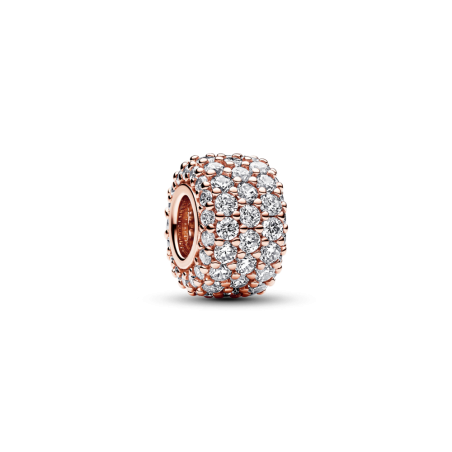 Charms Pandora Różowe Złoto Cyrkonie 782820C01 - JubilerSezam.pl