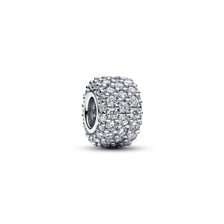 Srebrny Charms Pandora Wysadzany Cyrkoniami 792820C01 - JubilerSezam.pl