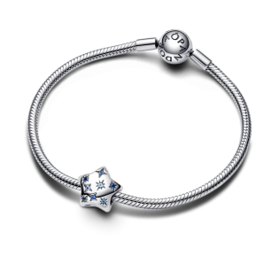 Srebrny Charms Pandora Lśniąca Gwiazdka 792974C01 - JubilerSezam.pl