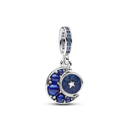 Charms Pandora Obrotowy Księżyc 792979C01 pr. 925 - JubilerSezam.pl