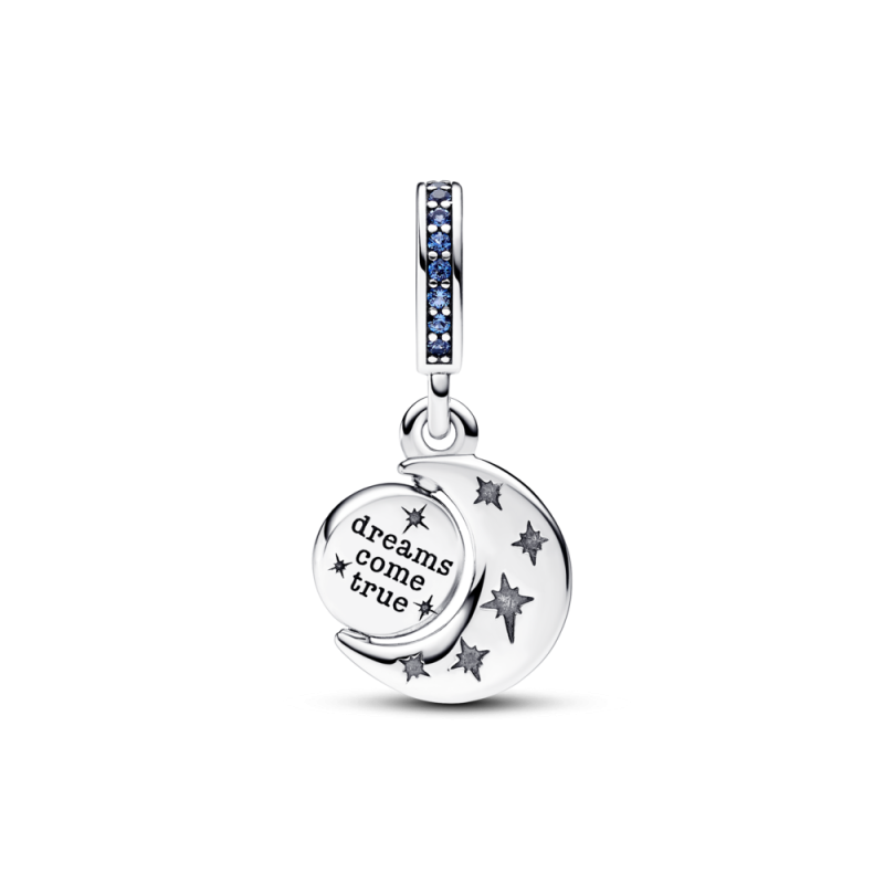 Charms Pandora Obrotowy Księżyc 792979C01 pr. 925 - JubilerSezam.pl