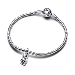 Srebrny Charms Miś Pandora 792986C01 - JubilerSezam.pl