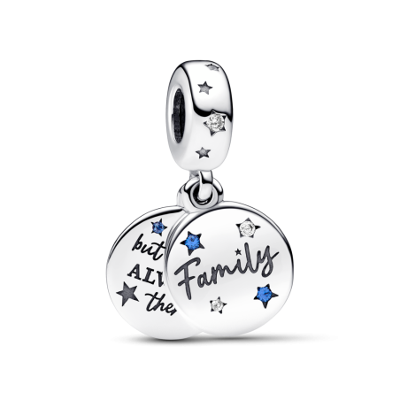 Srebrny Charms Rodzina Pandora 792987C01 pr. 925 - JubilerSezam.pl