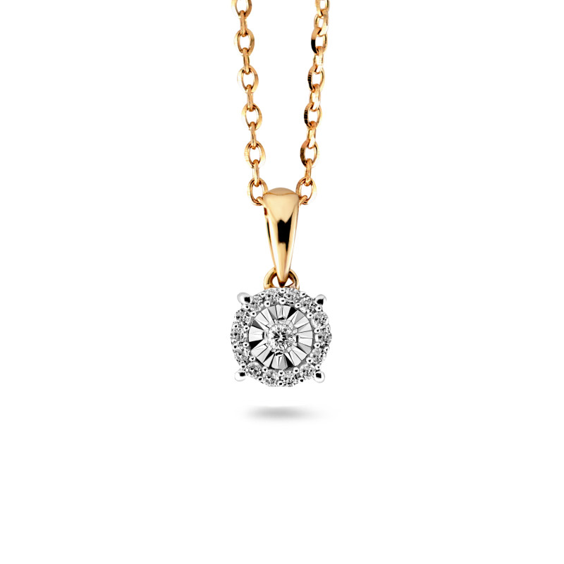 Zawieszka DREAM-0,05ct LC JE4635-JP6115 Y próba 585