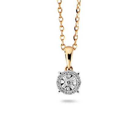 Zawieszka DREAM-0,05ct LC JE4635-JP6115 Y próba 585