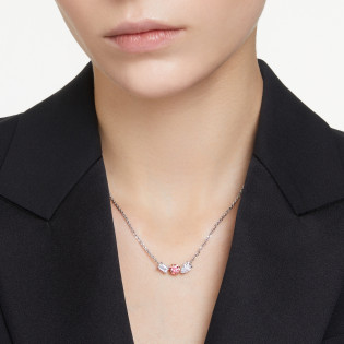 Naszyjnik Swarovski Mesmera Różowy Wisiorek 5668275 - JubilerSezam.pl