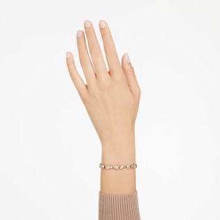 Bransoletka Swarovski Dextera złota 5667044 - JubilerSezam.pl