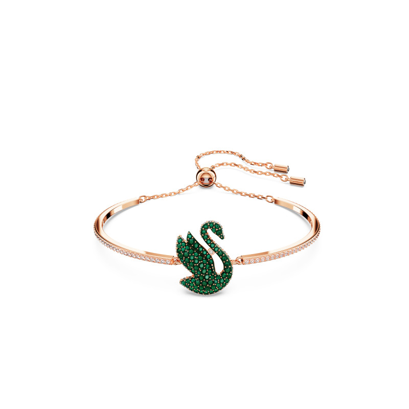 Bransoletka Swarovski Iconic Swan Bangle Różowe Złoto - JubilerSezam.pl