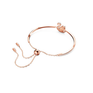 Bransoletka Swarovski Iconic Swan Bangle Różowe Złoto - JubilerSezam.pl