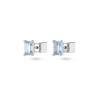 Kolczyki Swarovski Stilla Niebieskie Sztyfty 5639134 - JubilerSezam.pl