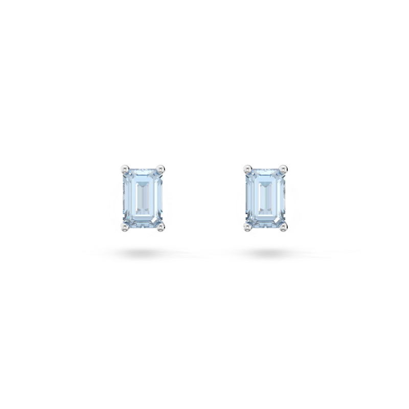 Kolczyki Swarovski Stilla Niebieskie Sztyfty 5639134 - JubilerSezam.pl