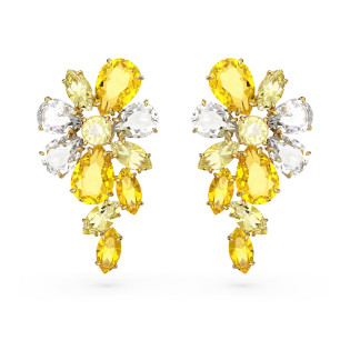 Kolczyki Swarovski Gema długie pozłacane żółte 5652802 - JubilerSezam.pl