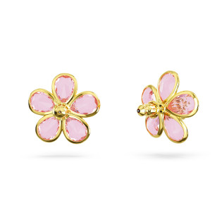 Różowe Kolczyki Florere Swarovski Sztyft 5656635 - JubilerSezam.pl