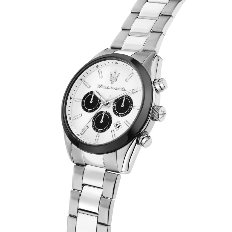 Zegarek Maserati Attrazione White Dial R8853151004